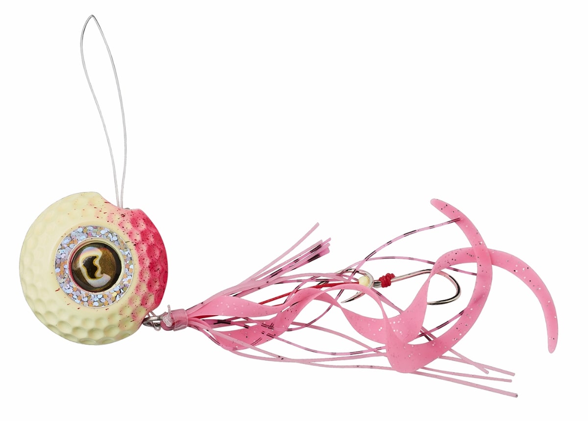 Savage Gear Rubber Sea Fishing Lure 75g - Full Glow Pink