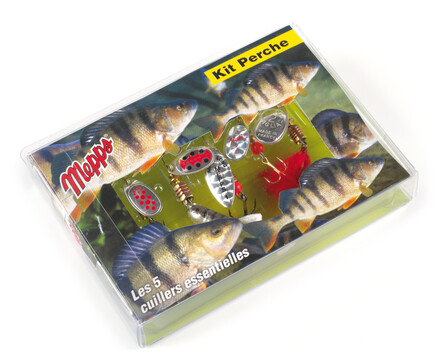 Mepps Lure Spinner Kit Bass (5 pieces)