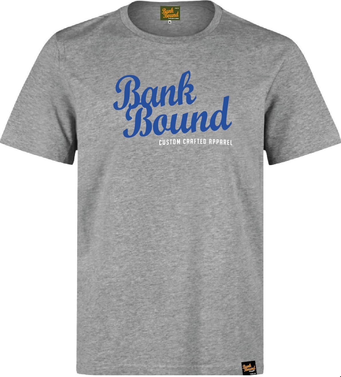 Prologic Bank Bound Custom Tee Light Grey Melange T-Shirt