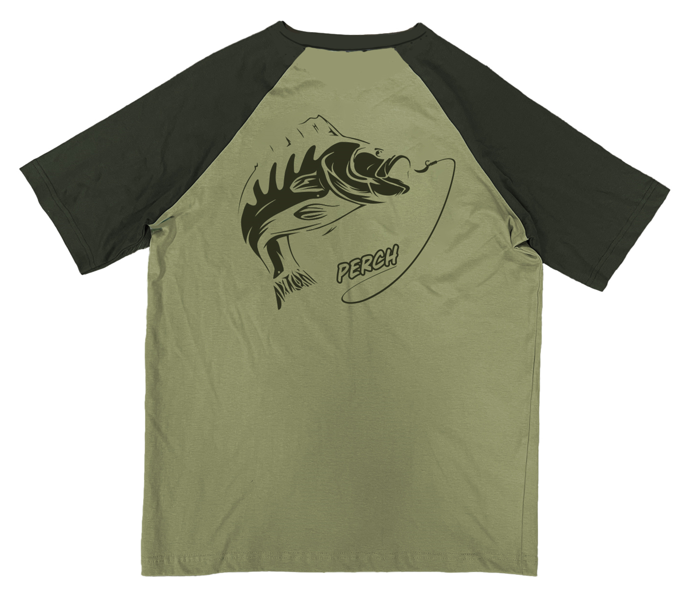 Fladen T-Shirt Duo Green Perch