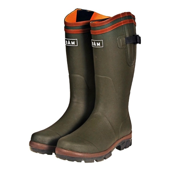 Dam Flex Neoprene Rubber Boots Green