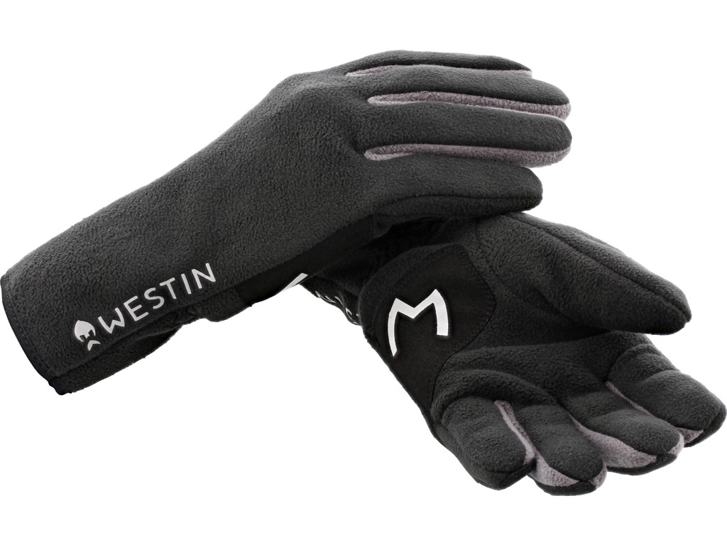 Westin Full Fleece Gloves Carbon Black