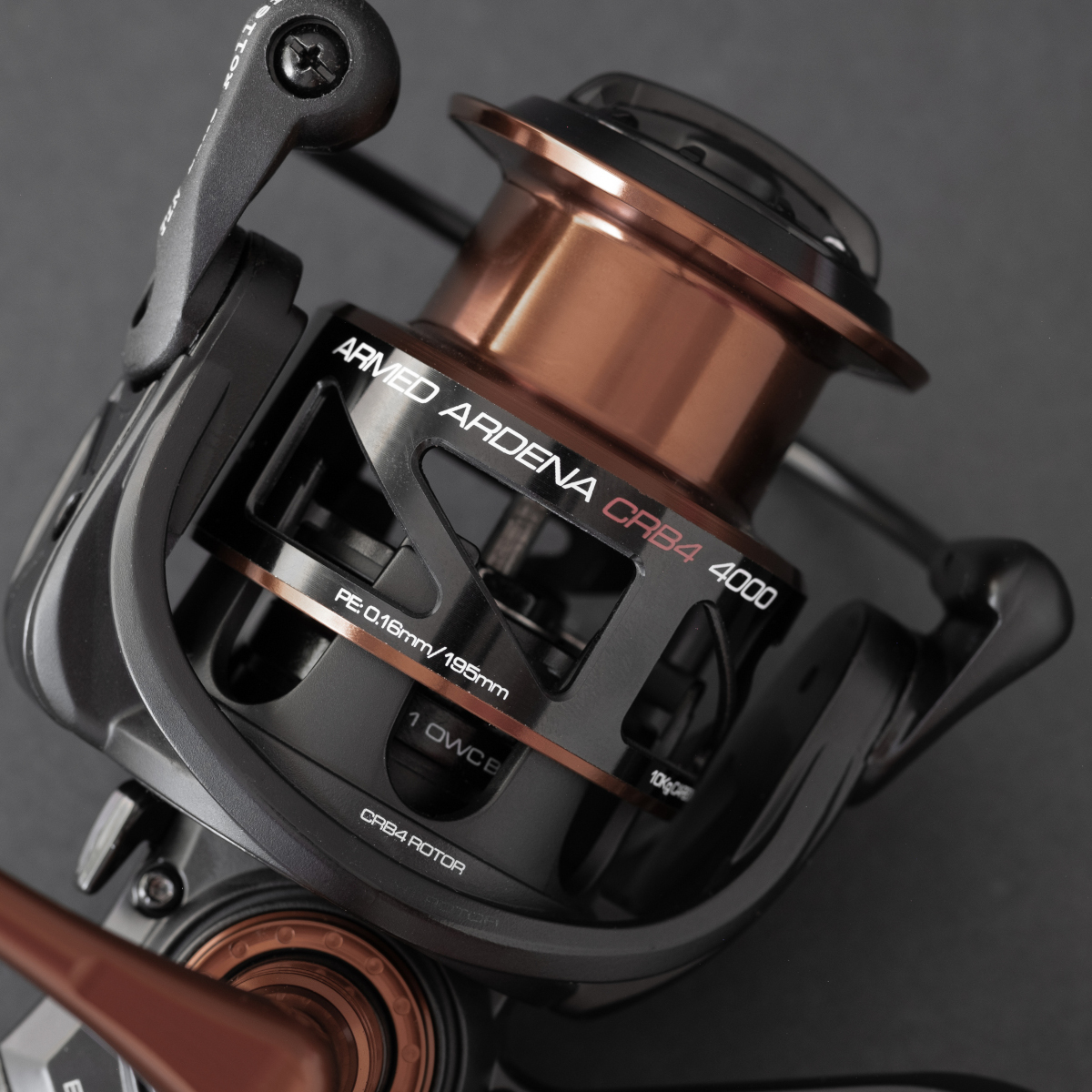 Cinnetic Armed Ardena CRB4 Spin reel
