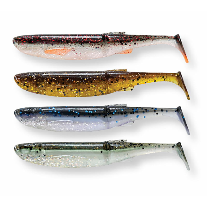 Savage Gear Craft Bleak Shad 8.5cm (5 pieces) - Clear Water Mix