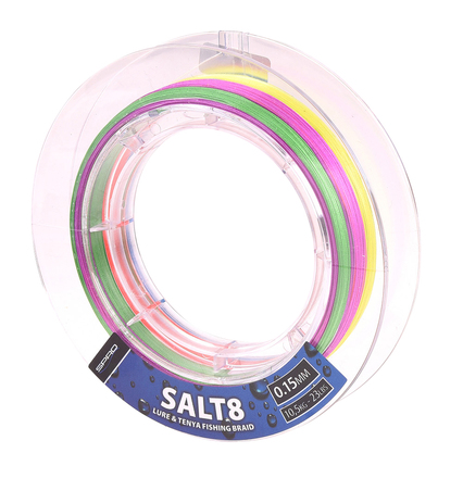 Spro Salt8 Multicolor Braided Line 150m