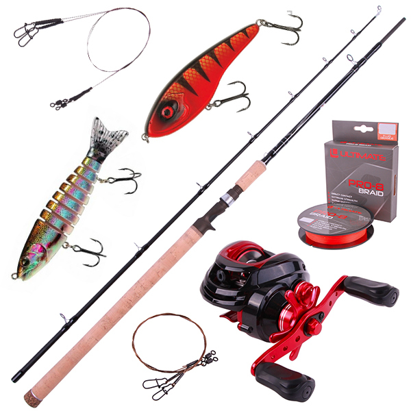 Abu Garcia Venturi Jerk Set, perfect for fishing with jerkbaits!