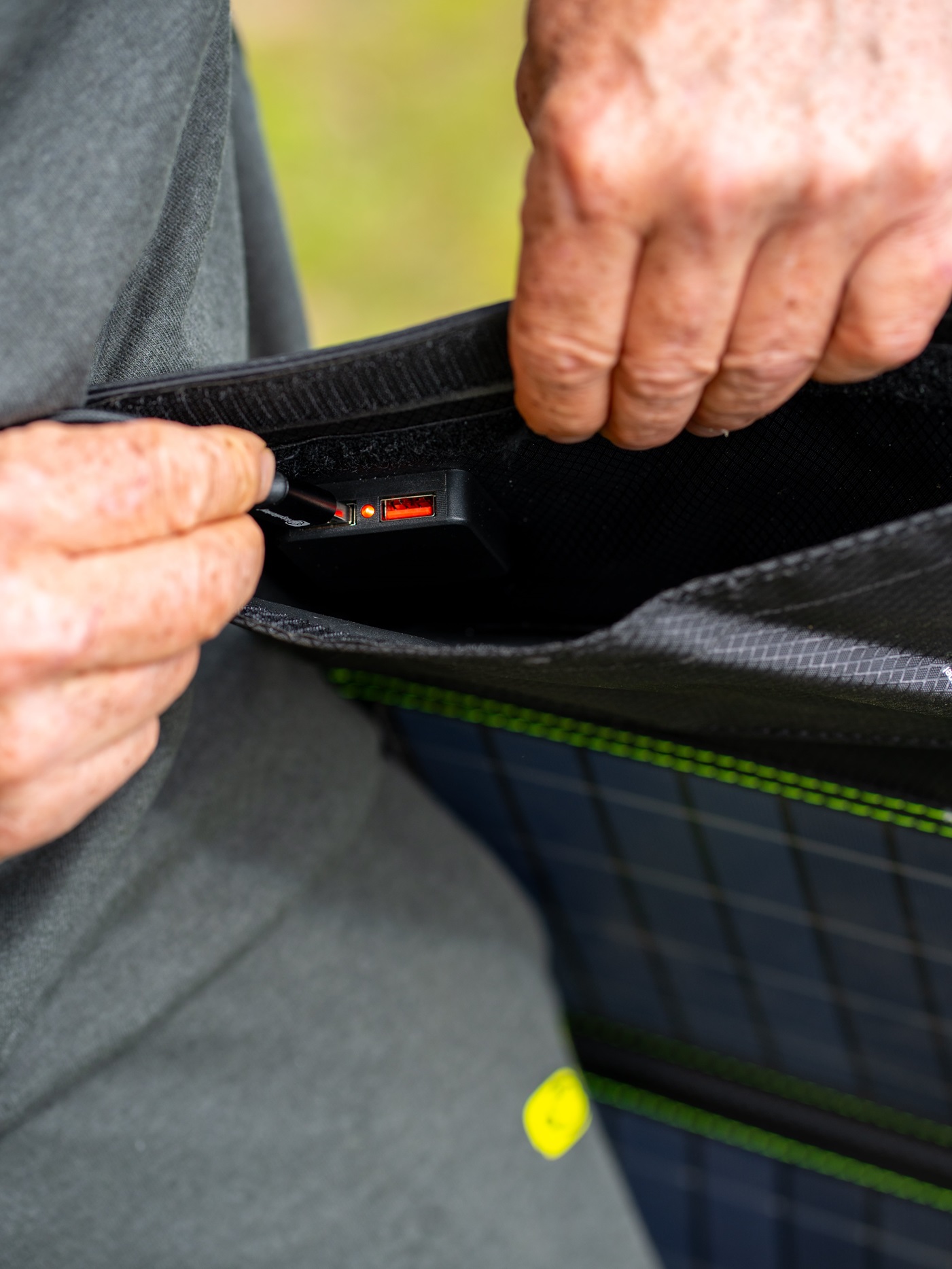 Ridgemonkey Vault QC3.0 Solar Panel USB-A 21W