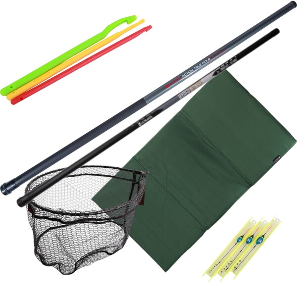 Ultimate Action Tele Pole Complete Pole Rod Set