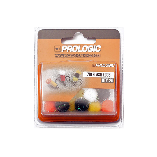Carp Tacklebox, packed with carp gear from well-known top brands! - Prologic Zig Flash Eggs