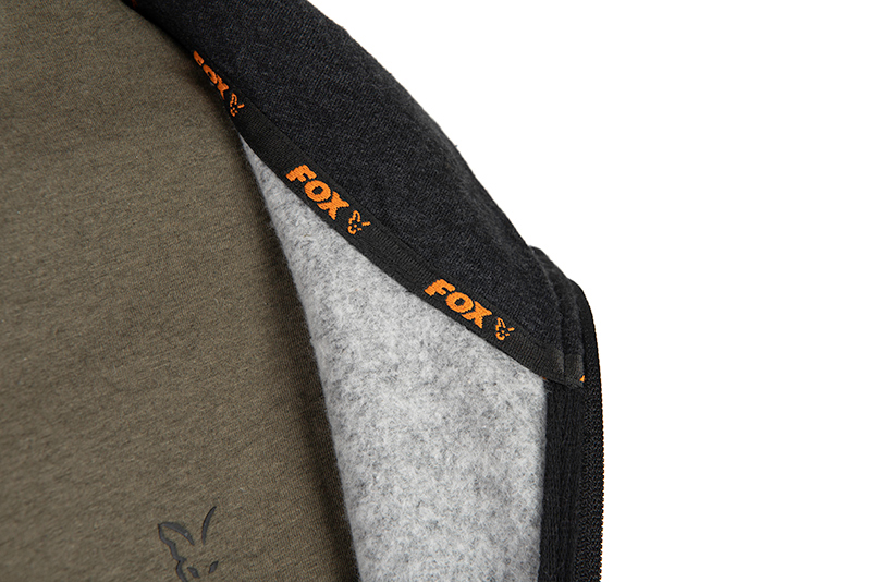 Fox Collection LW Hoody Black & Orange