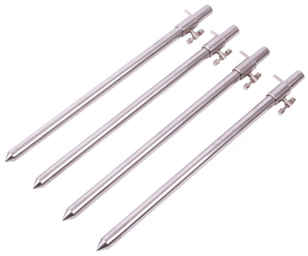 Set of 4 Stainless Steel Bank Sticks