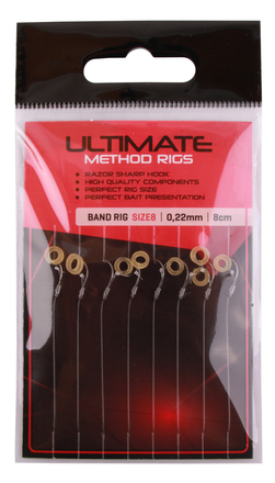 Ultimate Method Hair Baitband Rigs, 8 pcs