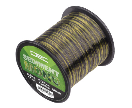 Spro C-Tec Sediment monofilament line (800m of 1000m) - Green
