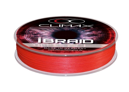 Climax IBraid Fluo Red 275m Braided Line