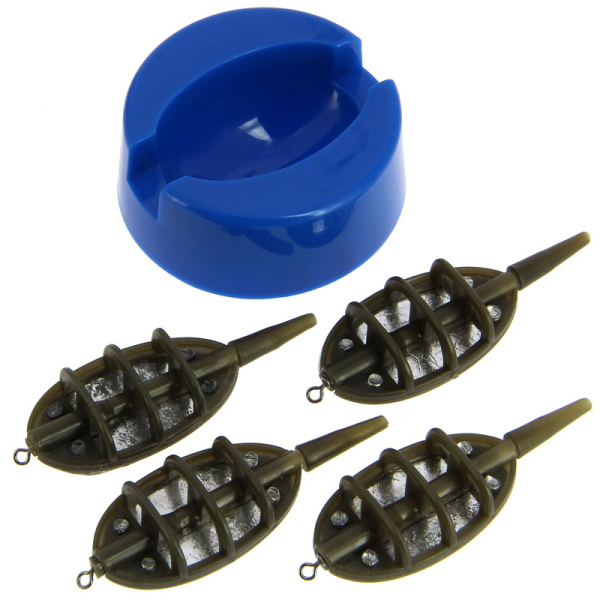 Allround Method Feeder Set with Ultimate rod, Angling Pursuits reel and accessories! - NGT 4+1 Inline Method Feeder Set