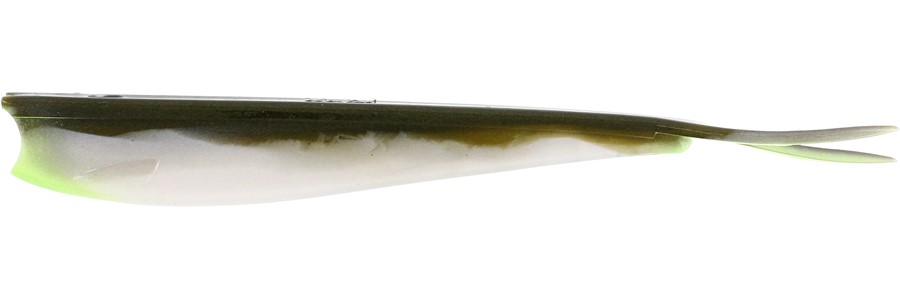 Westin TwinTeez V-Tail 20 cm 4 pcs - Bass Green
