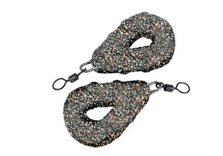 Ultimate Gripper Swivel Dark Gravel Carp Lead (2 pieces)