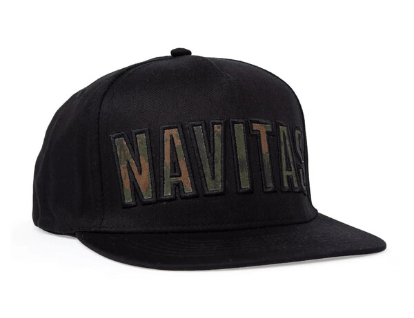 Navitas Infil Snapback Black Fishing Cap