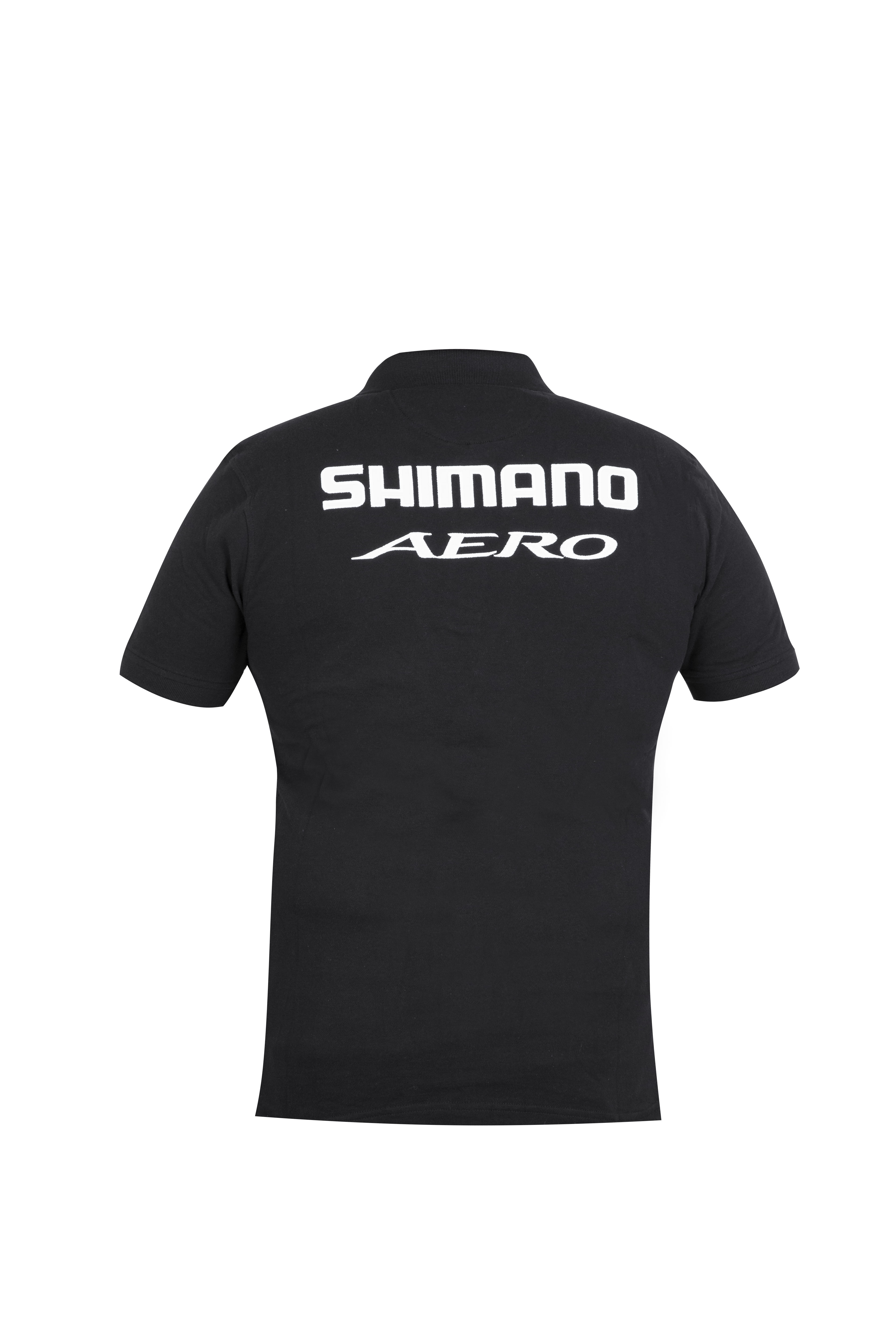 Shimano Aero Polo 2020 Black (multiple sizes)