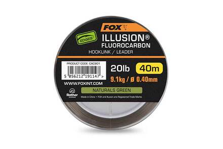 Fox Edges Illusion Fluorocarbon 40m Naturals Green