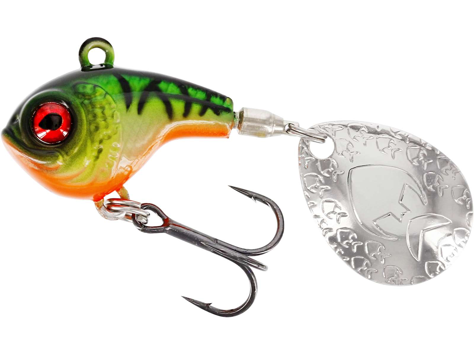 Westin DropBite Spin Tail Jig 3.2cm (12g) - Firetiger