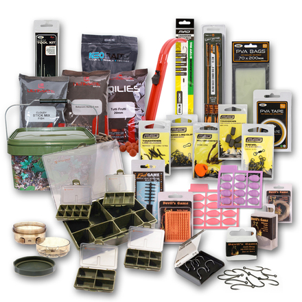 Carp Tacklebox, packed with top carpfishing gear!