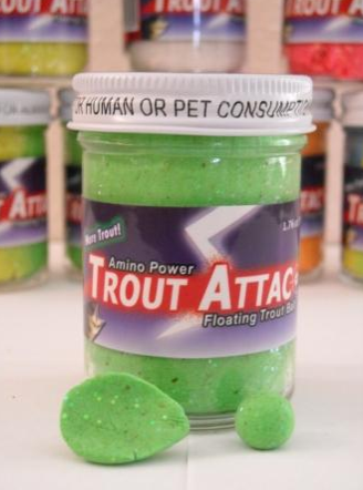 Top Secret Trout Attac Trout Dough - Green Flash