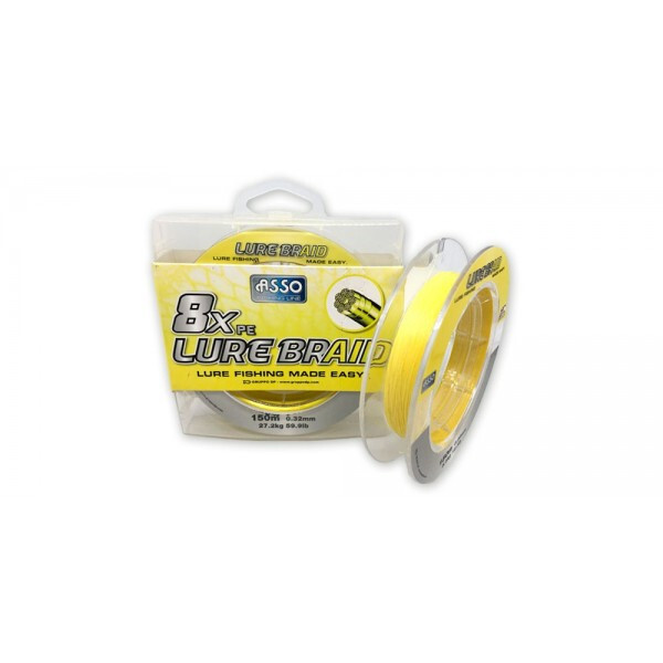 Asso 8x PE Lure Braid Yellow