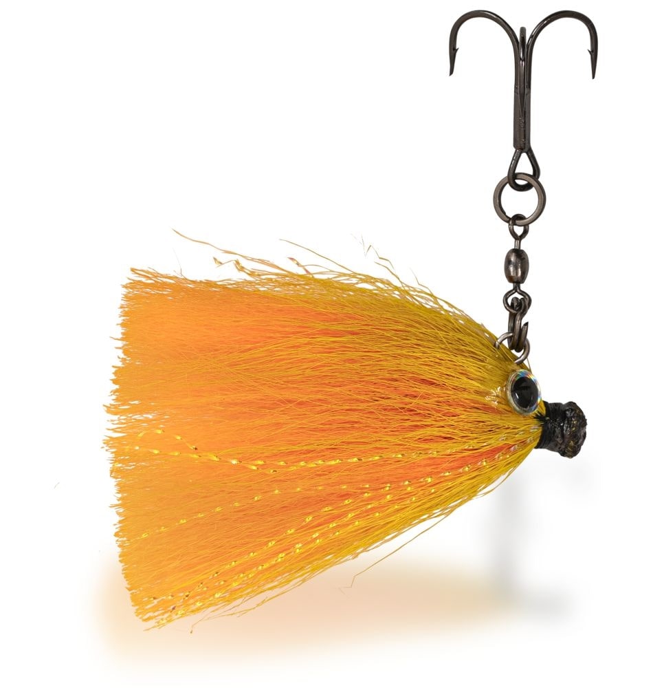 Zebco Mouse Jig Head 6cm (10g) - Red/Yelllow