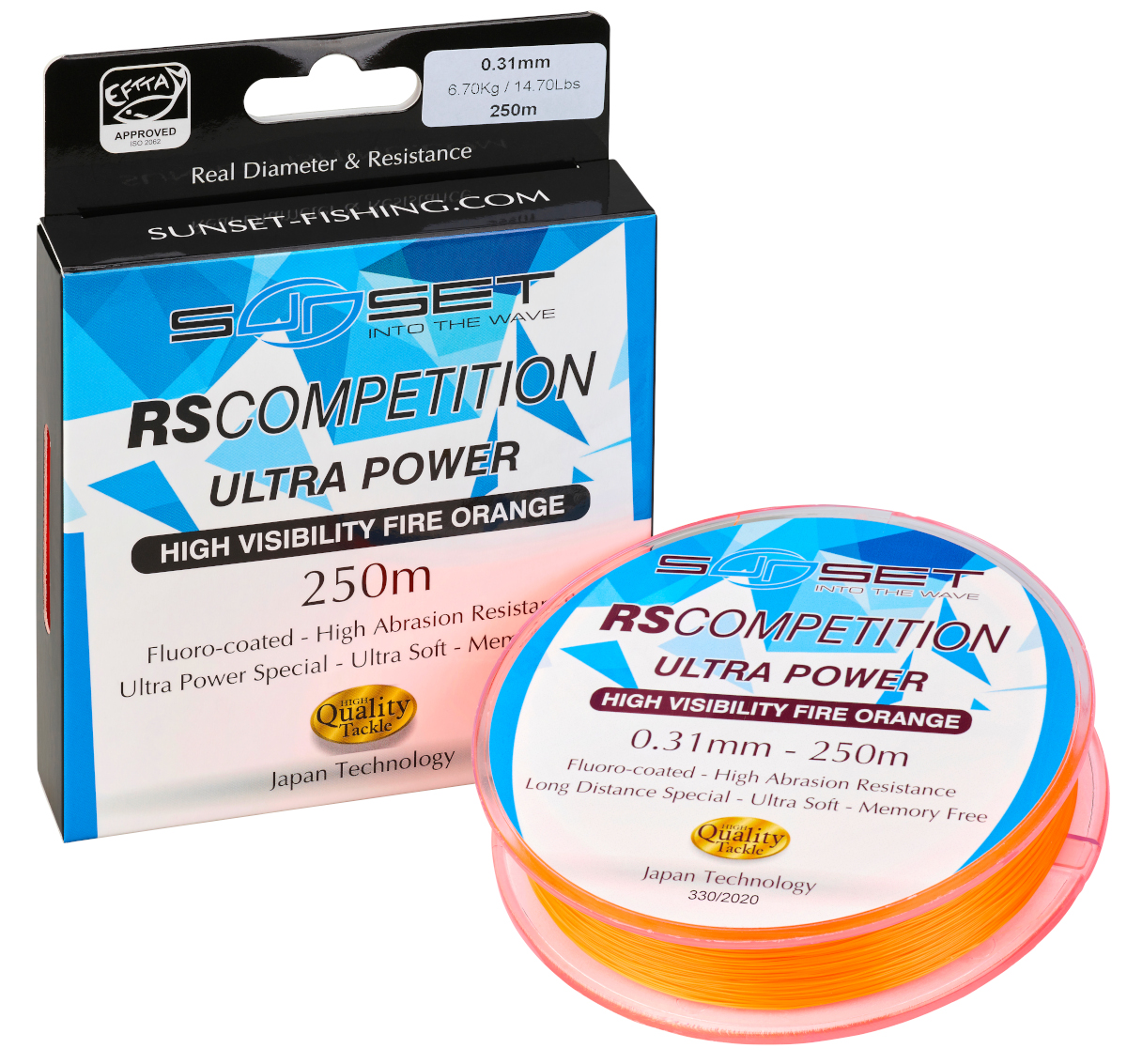 Sunset RS Competition Ultra Power Nylon Fishing Line 1000m