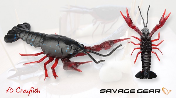 Savage Gear 3D Crayfish 12.5cm 15g Ghost, 3pcs