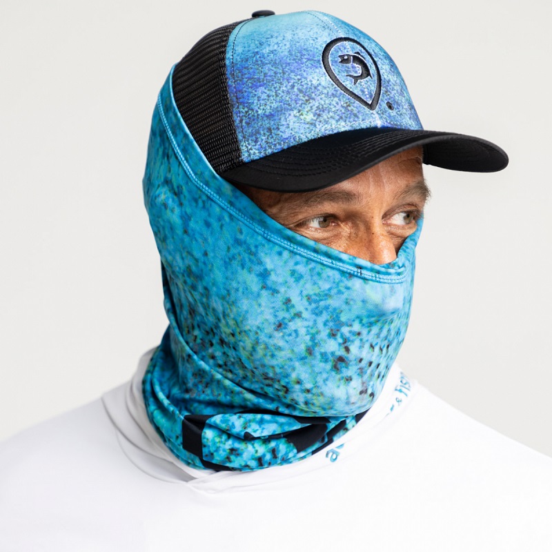 Fishoholic Fishing Face Mask -2 Color Options