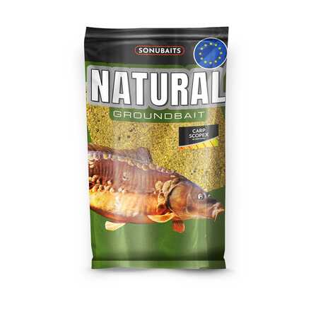 Sonubaits Natural Carp Scopex Groundbait (1kg)