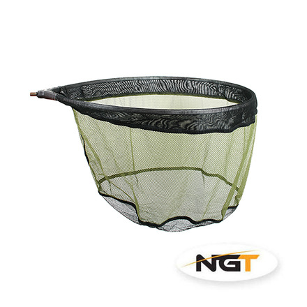 NGT Unisex's Deluxe Match Pan Landing Soft Mesh Carp Fishing Net 50 x 40 x 25 cm 