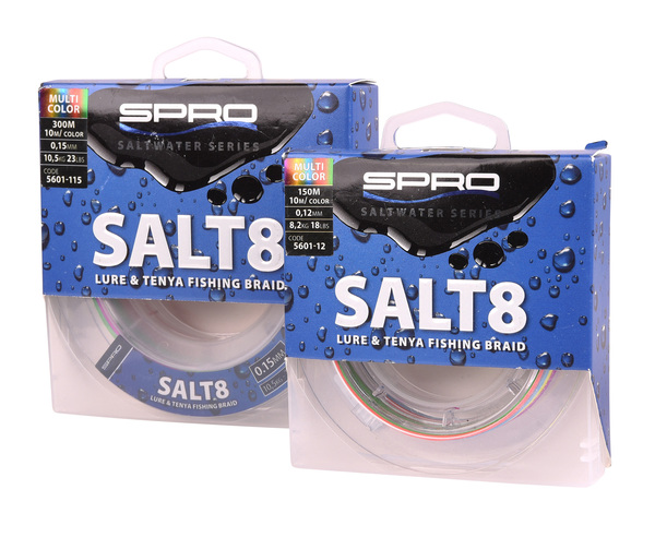 Spro Salt8 Multicolor Braided Line 150m