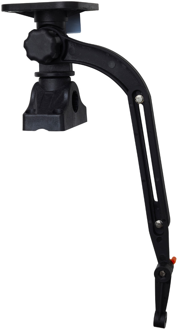 Dam Transducer Arm With Fish Finder Mount - Small