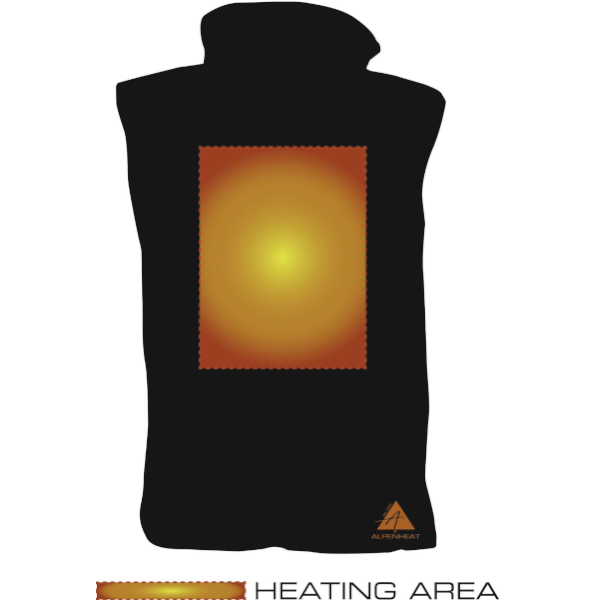 Alpenheat Heated Vest Fleece (multiple sizes)
