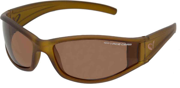Savage Gear Shades Floating Polarised Sunglasses - Slim Shades Amber