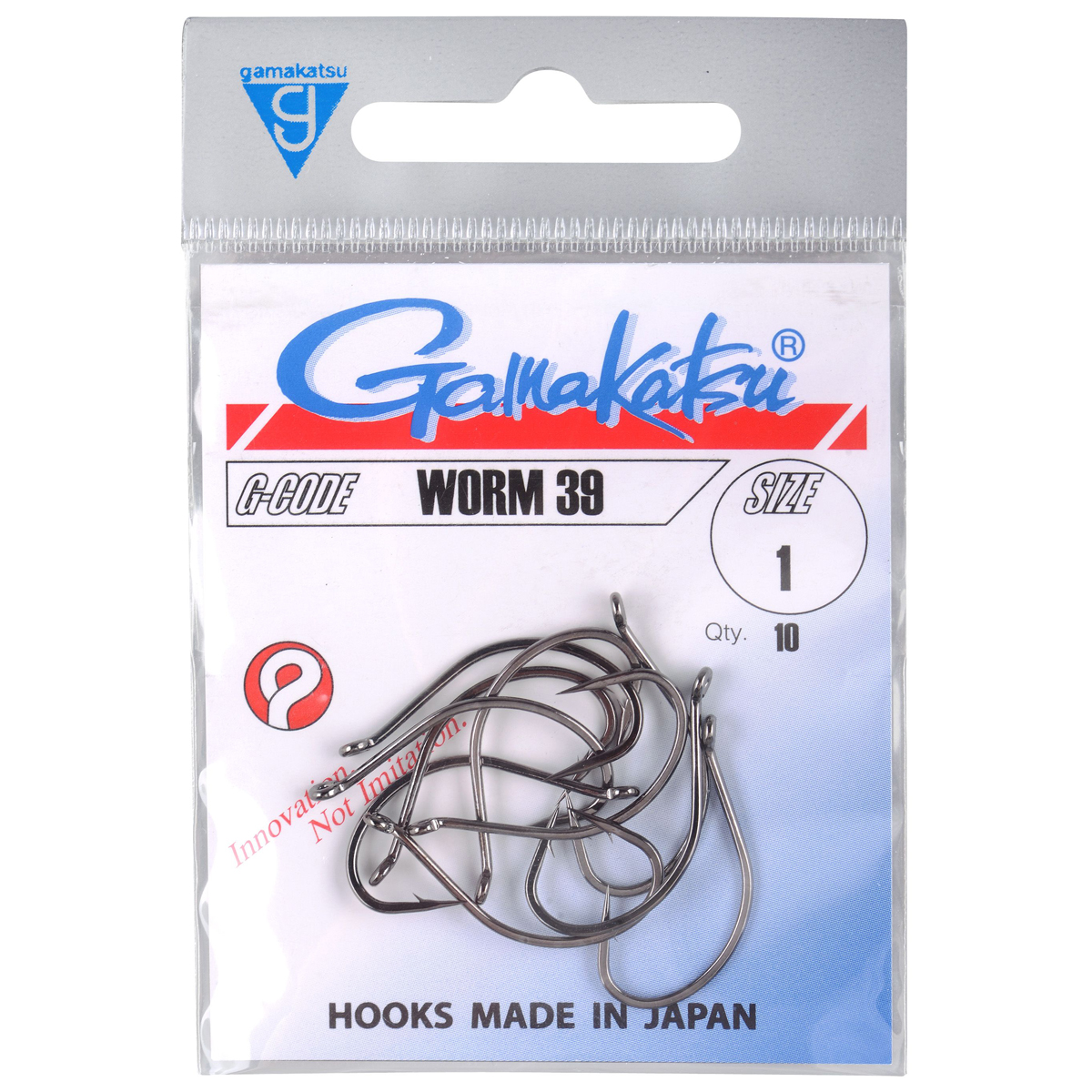 Gamakatsu - Worm 39 Hook-1