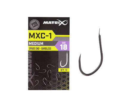 Matrix Matrix MXC Range Barbless Hooks Varoius Sizes 