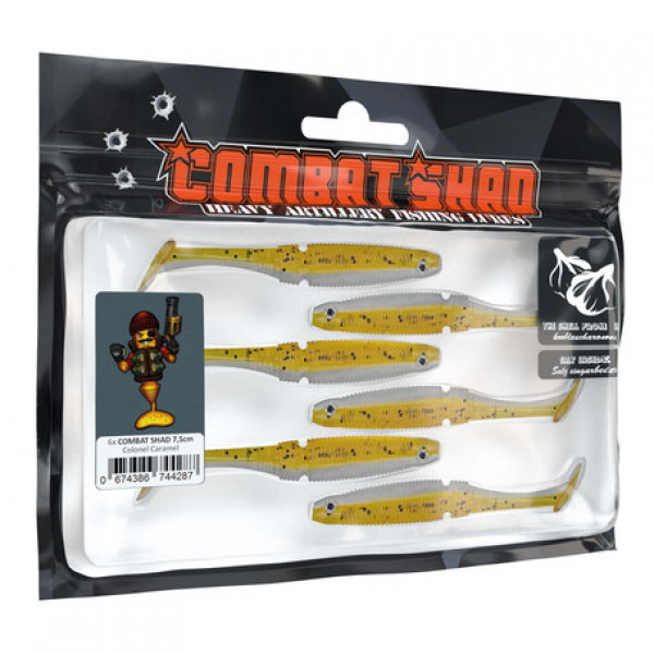 Combat Shad 10cm (5 pieces)