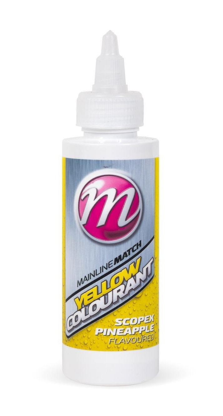 Mainline Flavoured Colourants Liquid 100ml - Scopex Pineapple - Yellow