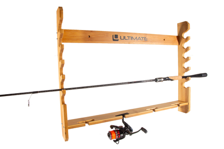 Ultimate Wall Bamboo Rod & Reel Rack