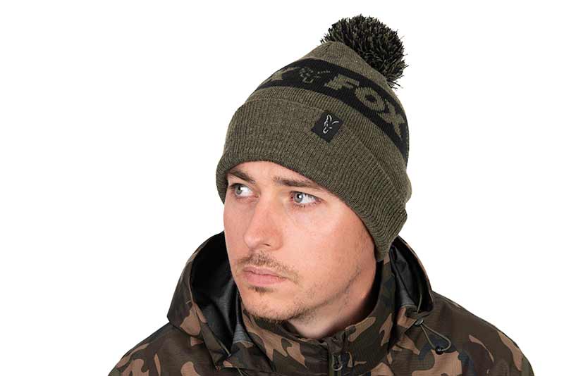 Fox Collection Bobbles Fishing Hat - Green/Black