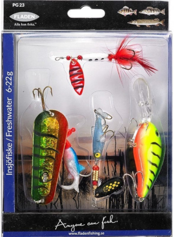 Fladen Pike 5-P Freshwater | Lure Set