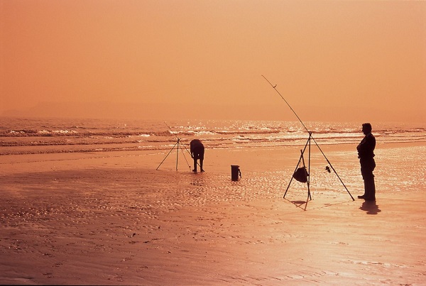 Tripod for 2 rods including carrying bag