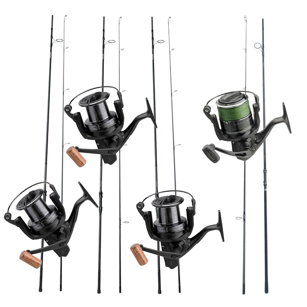 Prologic 4 Rod Complete Carp set 12' (3,25lb) (Inc. Complete Spod rod!)