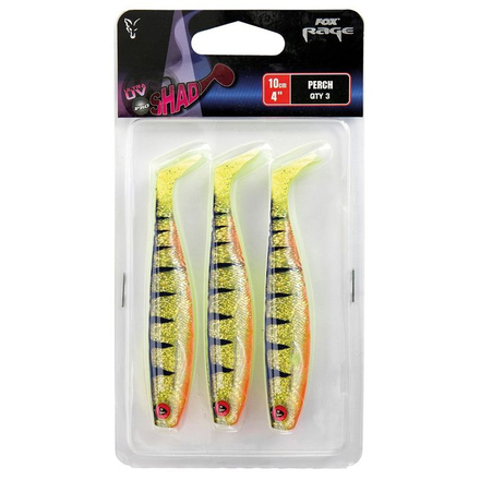 Fox Rage Pro Shad Pack, 10cm (3 pieces)