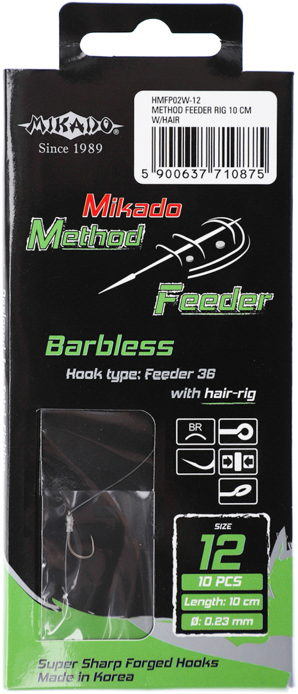 Mikado Method Feeder Rig With Hair