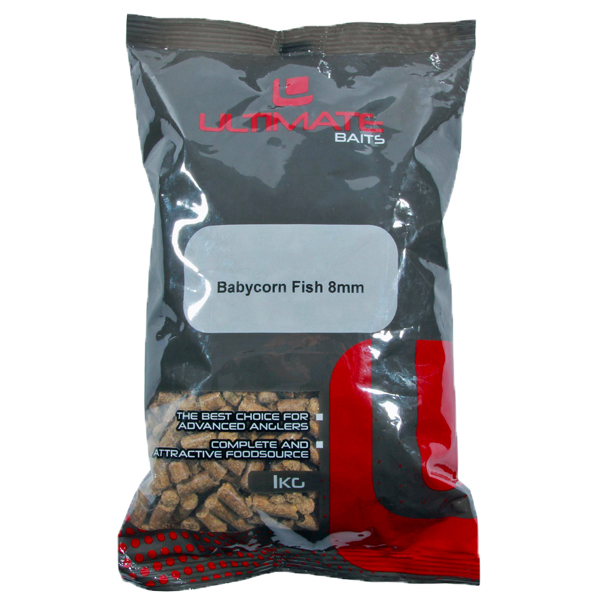 Adventure Carp Box Deluxe, packed end tackle from well-known A-brands! - Ultimate Baits Babycorn, Fish